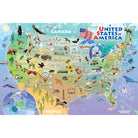 Map of the USA 48pc Floor Puzzle