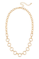 charm collector necklace - gold