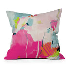 Lunetricotee Pink Sky Throw Pillow