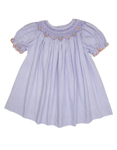 Lavender Gingham Bishop Dress