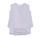 Pink Blanche Diaper Set - Flowers