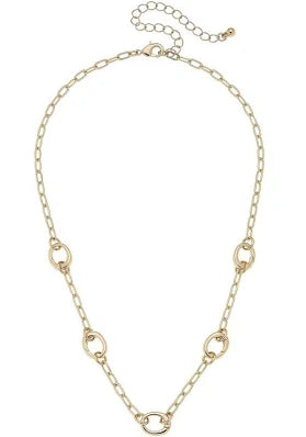 Gold chain necklace
