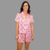 Satin Bows Pajama Set