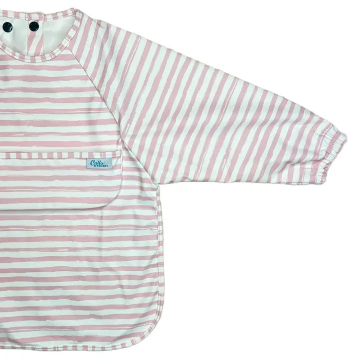  Long Sleeve Bibs - Brush Stripes