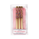 Confetti To The Point Pens - Set of 3