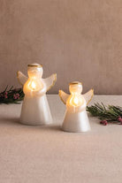 angel flameless candles