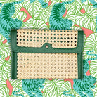 French Quarter Clutch - Green