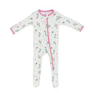 Wildflowers Zippered Footie