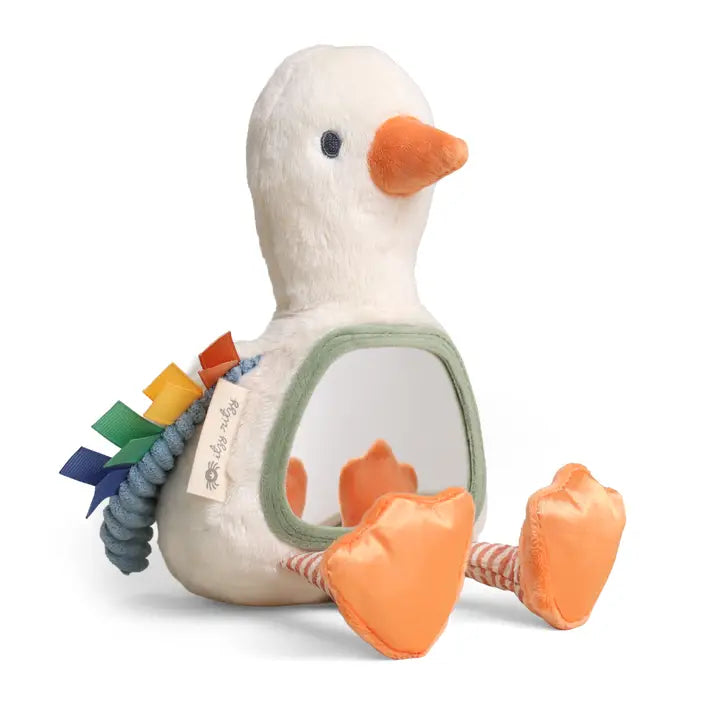 Itzy Bitzy Tummy Time Mirror - Goose