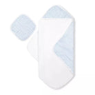 Wave Hooded Towel & Washcloth Set