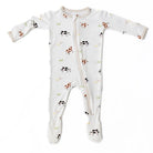 Cow Zippered Footie