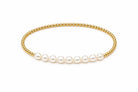 Gold Coast 2mm Margo Pearl Bracelet