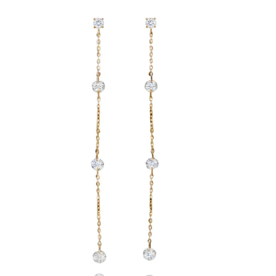 Aubrey Adele Drilled Crystal Dusters