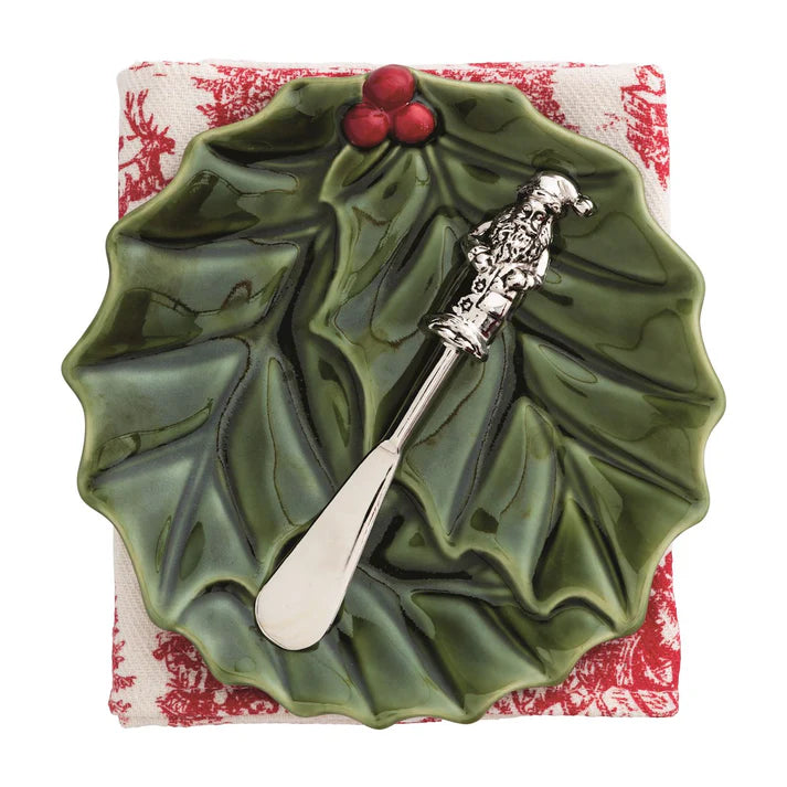 Holiday Toile Appetizer Set
