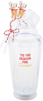 'Tis The Season Light-Up Cocktail Shaker Set