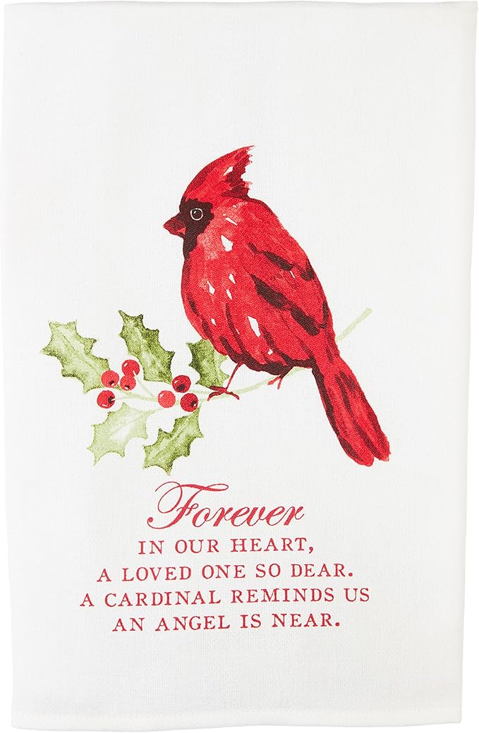 Forever Cardinal Tea Towel
