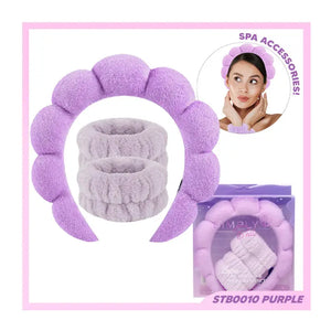 Simply Bella Spa Headband & Wristband