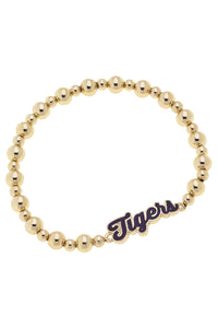 LSU Tigers Autograph Enamel Stretch Bracelet