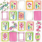 Mahjong cocktail napkin