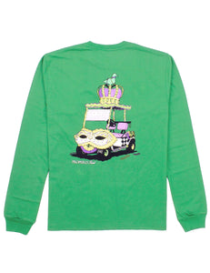 Properly Tied Mardi Cart LS T-shirt Green