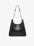 Birch Vegan Gloss Shoulder Bag Black
