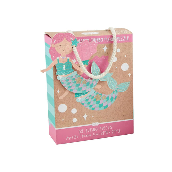 Mermaid Jumbo Shaped  Puzzle