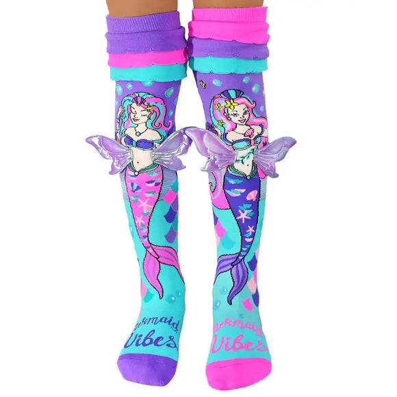 Mermaid Vibes Toddler Socks