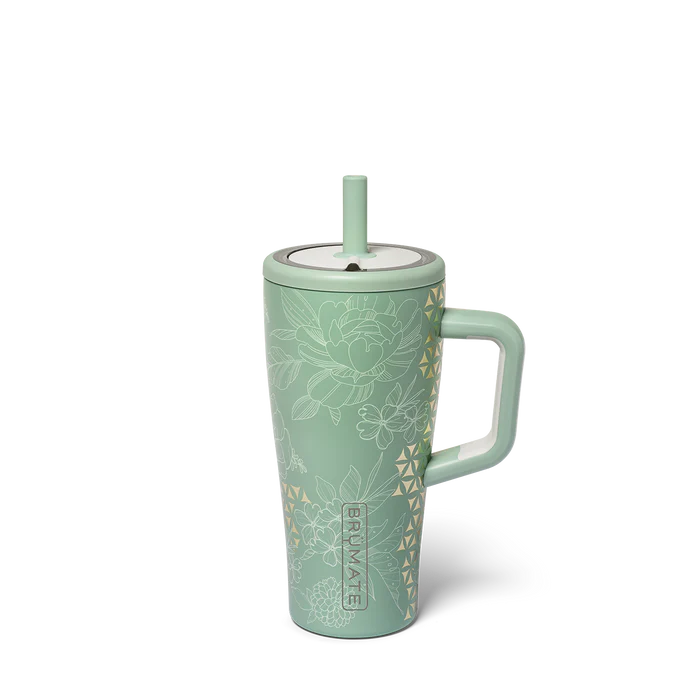 Brumate Era 20oz. Straw Tumbler-Metallic Bloom