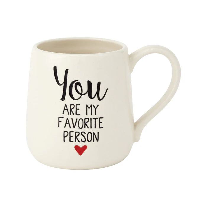 FAVORITE PERSON ETCHED MUG