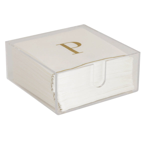 Acrylic Cocktail Napkin Holder