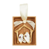 OYSTER NATIVITY ORNAMENT