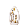 Holy Night Nativity Antique White