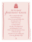 Jubilee Keepsakes Birthday Knife