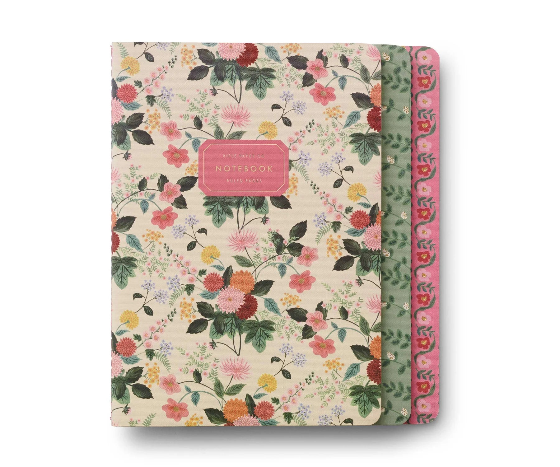 DAHLIA NOTEBOOK SET BY RIFLE PAPER CO.