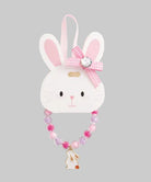 Pink Bunny Charm Bracelet & Ring Set