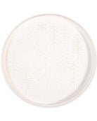 Winter Fir Platter Antique White
