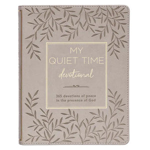 My Quiet Time Faux Leather Devotional