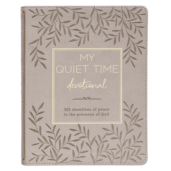 My Quiet Time Faux Leather Devotional