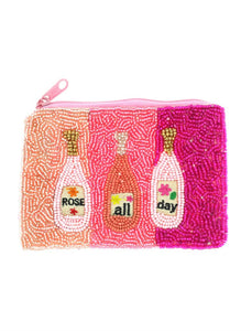 Rose' All Day Bead Coin Purse