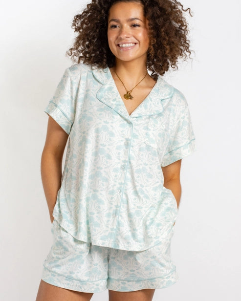 Royal Turnbridge Short Sleeve Pajama Set