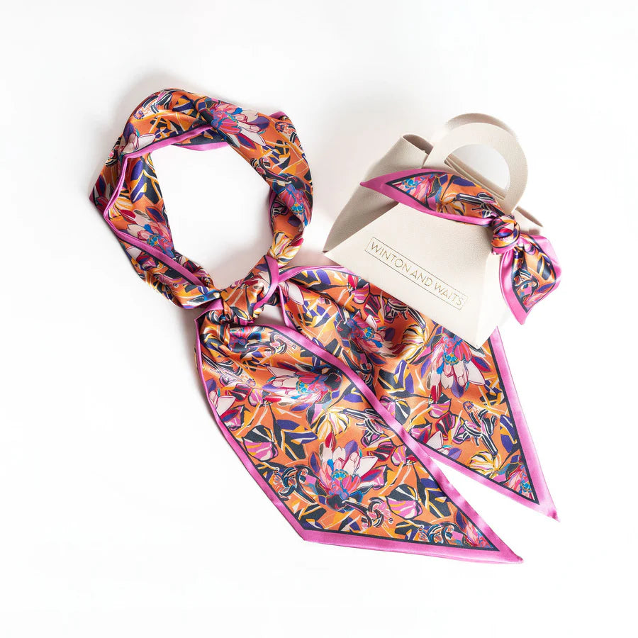Painted Protea Accessory Scarf