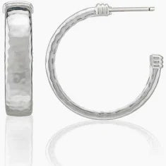 Capucine De Wulf Cleopatra Small Hoop Silver