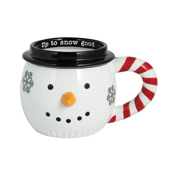 Snowman Heat Change Christmas Mug