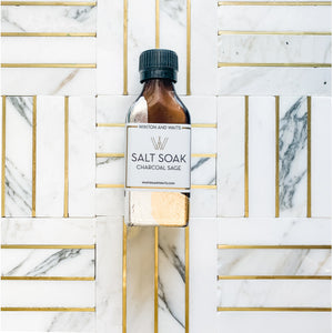 Winton & Waits Charcoal Sage Small Salt Soak