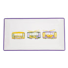 Mardi Streetcar Rectangle Platter