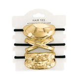 Statement Hair Tie Cuff Set