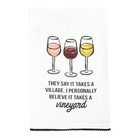 Vineyard Tea Towel