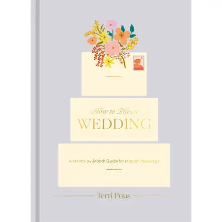Book titled 'How to Plan a Wedding' by Terri Pous 