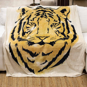 Easy Tiger Throw Blanket