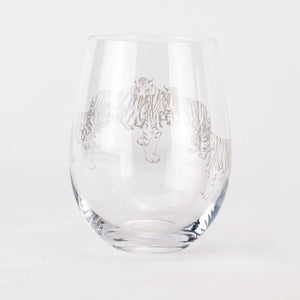 On The Prowl Stemless Wine Glass